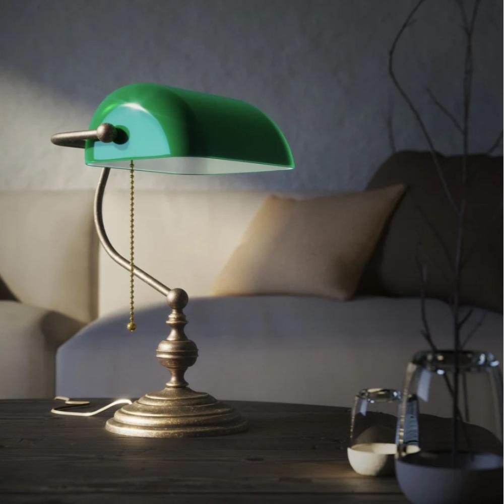 antikolt rez dolgozoszoba klasszikus vintage asztali lampa zold uvegburas konyvtar keresztapa elegans polgari lampa.jpg